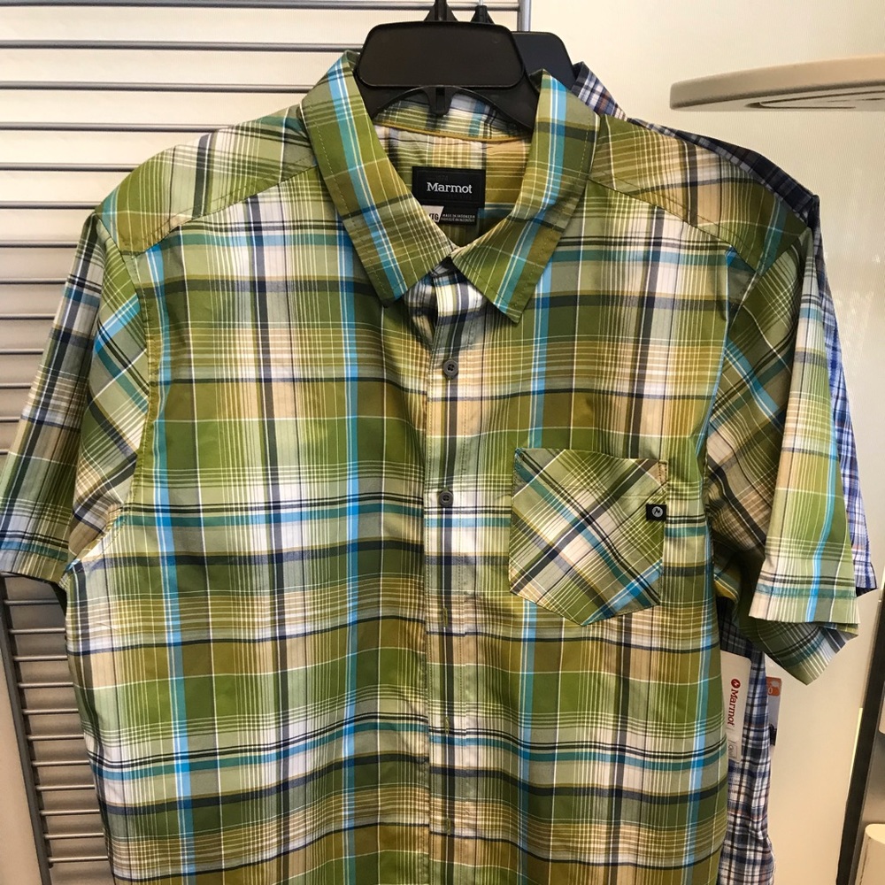 NWT XL Marmot Short Sleeve Shirt
